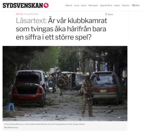 Är vår klubbkamrat som tvingas åka härifrån bara en siffra i ett större spel