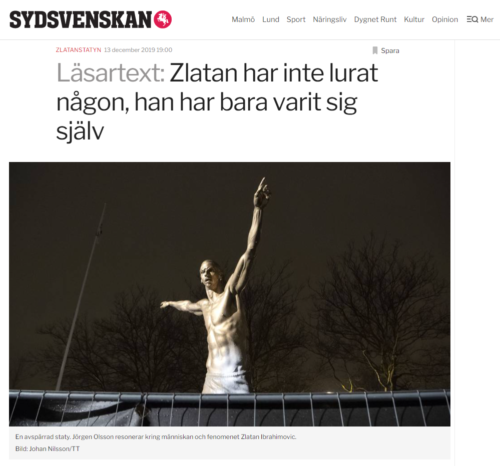 Zlatan har inte lurat någon, han bara varit sig själv